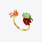 Multicolor Bloom Adjustable Ring image 2