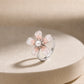 ALENCIA Frosted Floral Ring image 3