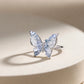 Butterfly Crystal Wing Ring – 3 Colour Variations image 6