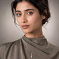 Pearl Grace Silver Pendant Necklace image 1