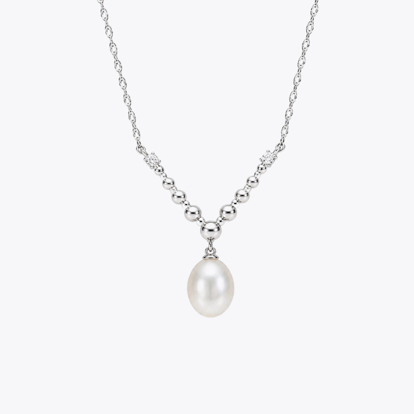 Pearl Drop Bead Necklace image 2
