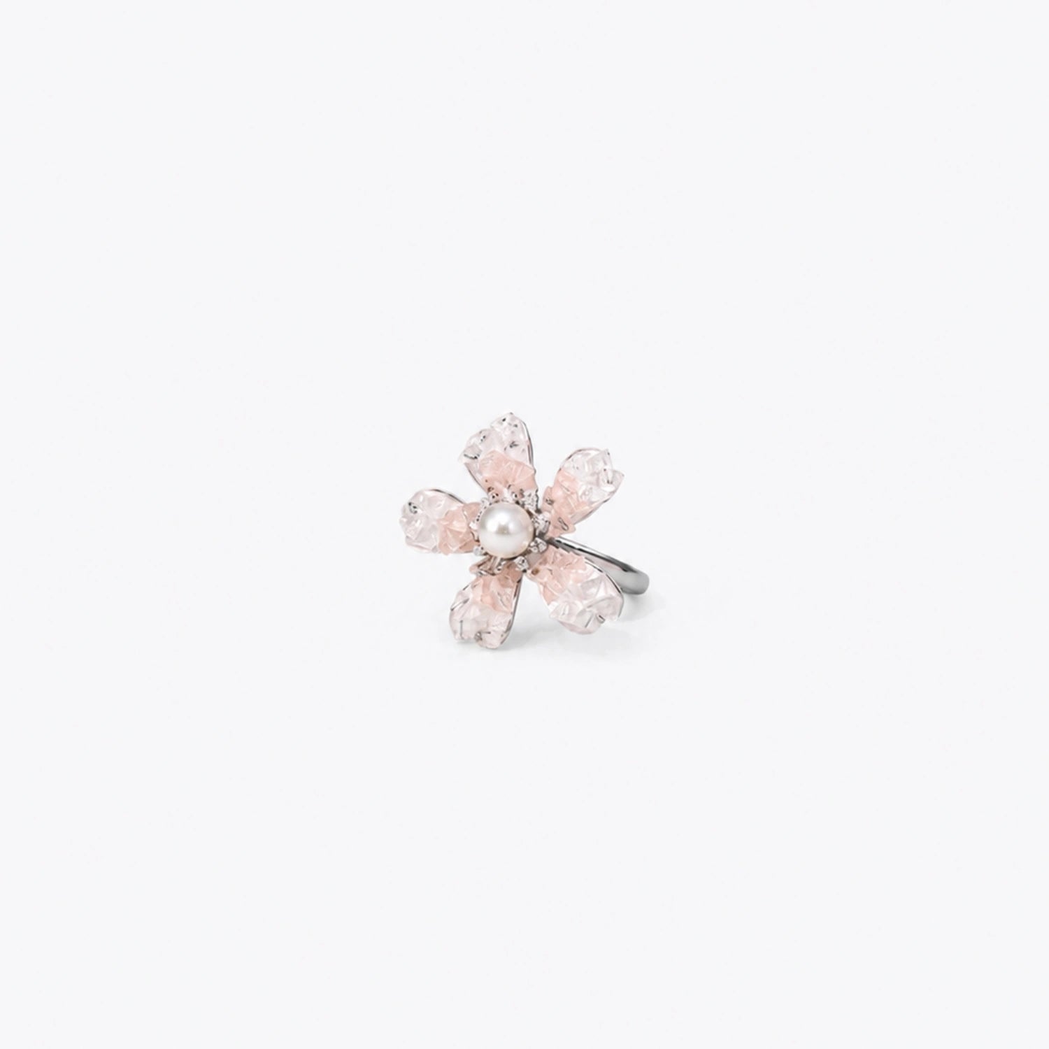 ALENCIA Frosted Floral Ring image 5
