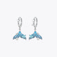 Ocean Tail Star Pearl Drop Earrings image 2