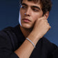 Alencia Luxe Grid 925 Sterling Silver Bracelet image 1