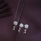 ALENCIA Azure Blossom Crystal &amp; Pearl Set image 0