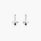 Emerald Bloom Necklace &amp; Earrings Combo image 4