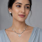 ALENCIA Azure Blossom Crystal &amp; Pearl Jewelry Set image 11