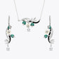 Emerald Floral Enchantment Set image 2
