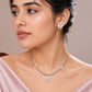 ALENCIA Azure Blossom Crystal &amp; Pearl Jewelry Set image 6