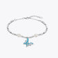 Iridescent Butterfly &amp; Pearl Bracelet image 2