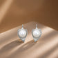 Pearl Leaf Drop Earrings image 0