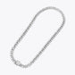 Alencia Luxe Iced Cuban Silver Chain image 2
