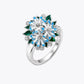 Blue Bloom Garden Ring image 2