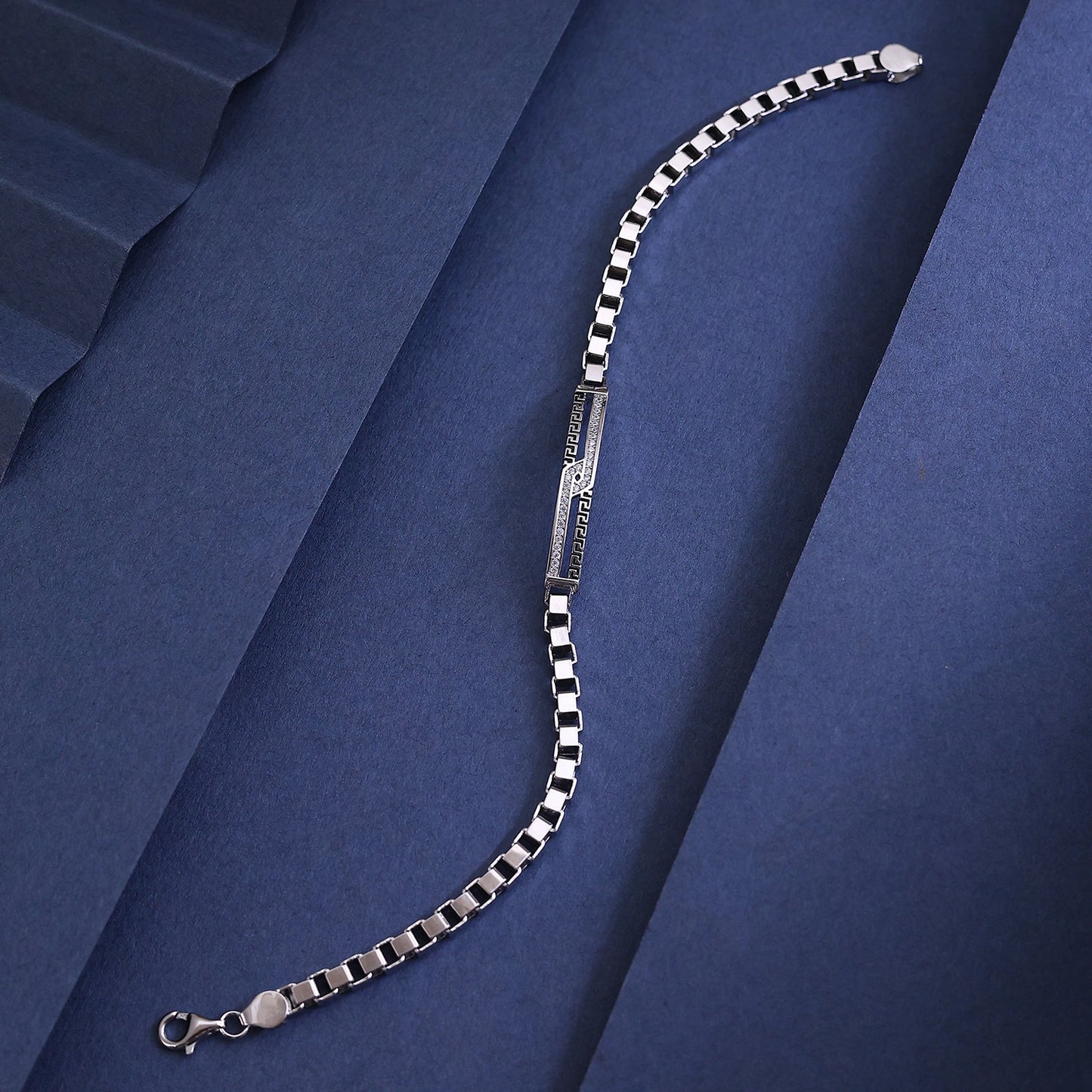 Alencia Regal Maze 925 Sterling Silver Bracelet image 0