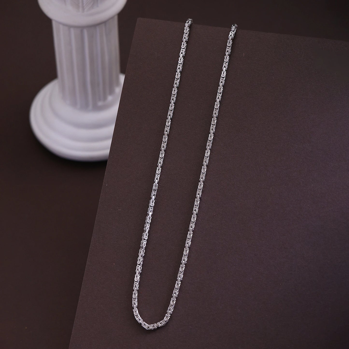 Alencia Imperial Byzantine 925 Sterling Silver Chain Necklace – Limited Edition image 0