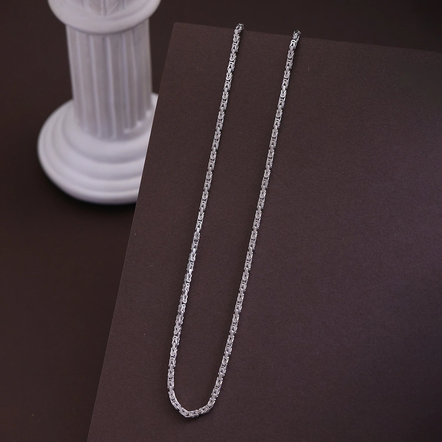 Alencia Imperial Byzantine 925 Sterling Silver Chain Necklace – Limited Edition image 0