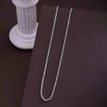 Alencia Imperial Byzantine 925 Sterling Silver Chain Necklace – Limited Edition image 0
