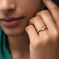 Oval Gemstone Silver Ring – 3 Colour Variation Collection image 4