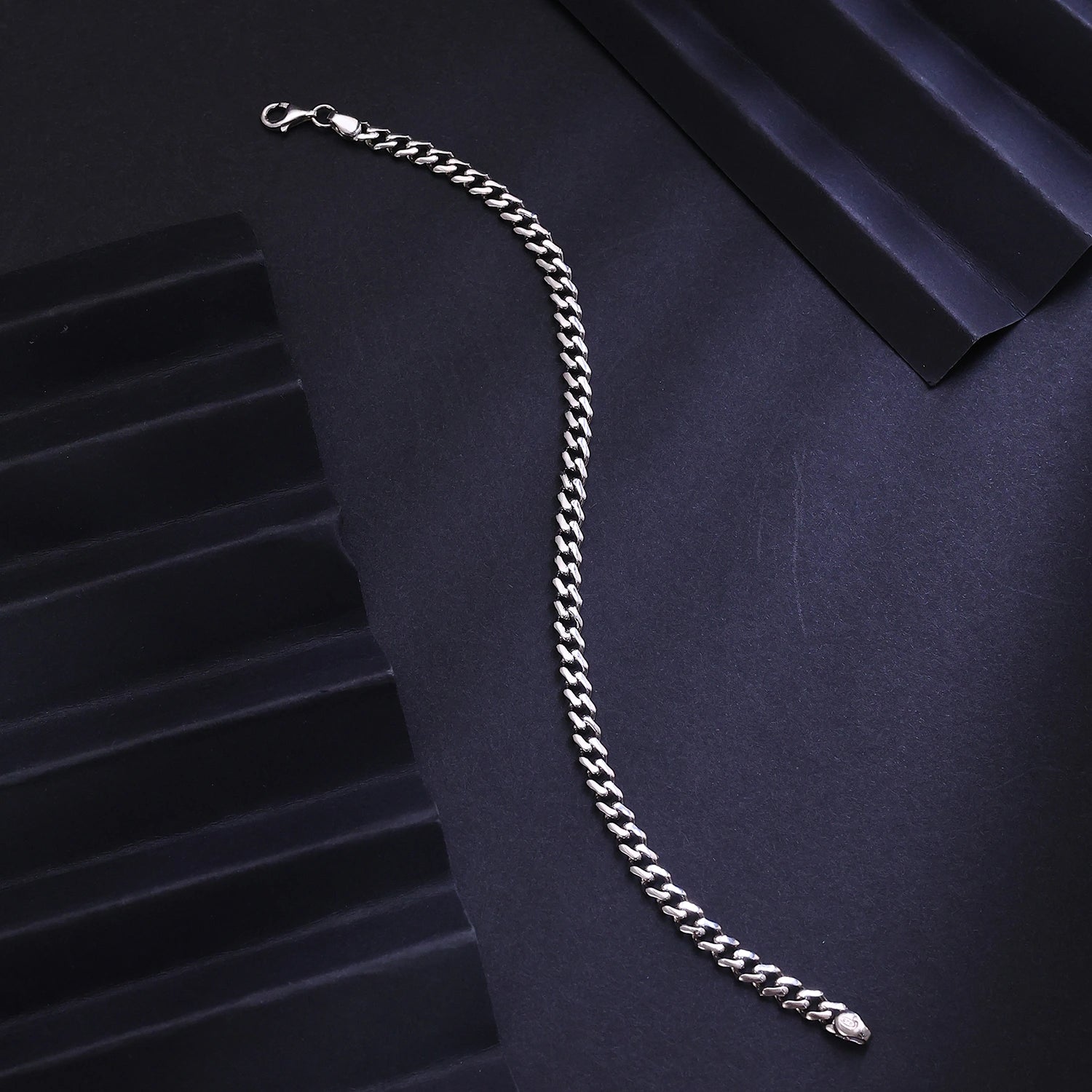 Alencia Cuban Link 925 Sterling Silver Bracelet image 0