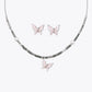 ALENCIA Azure Blossom Crystal &amp; Pearl Jewelry Set image 7