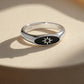Celestial Oval Signet Ring image 0