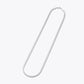 Alencia Limited Edition Snake Chain Silver Necklace image 2