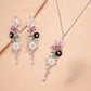 Alencia Floral Cascade 925 Silver Set image 0
