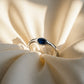 Oval Gemstone Silver Ring – 3 Colour Variation Collection image 6