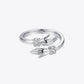 Embrace Sparkle Silver Ring image 2