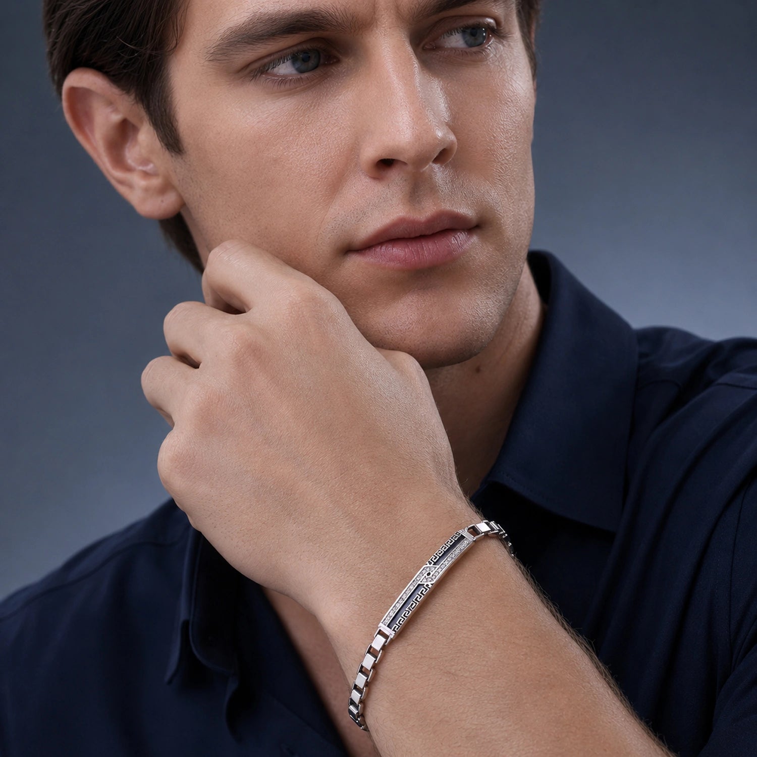 Alencia Regal Maze 925 Sterling Silver Bracelet image 1