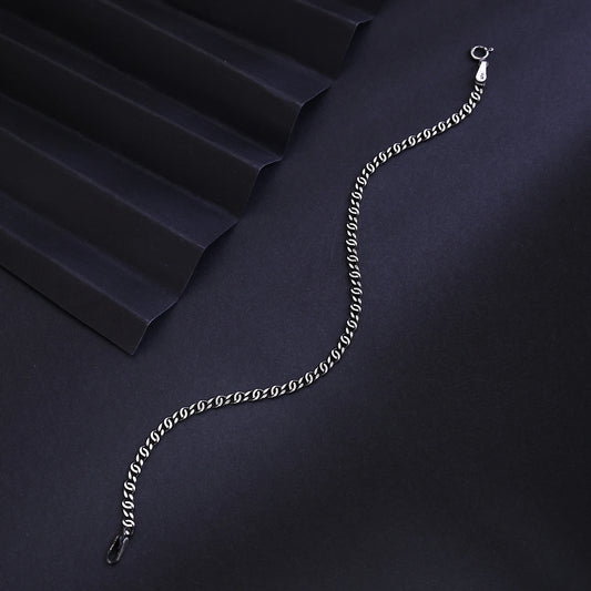 Alencia Classic Curb 925 Sterling Silver Bracelet image 0