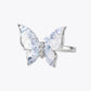 Butterfly Crystal Wing Ring – 3 Colour Variations - Grey, 14 image
