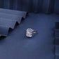 Azure Twist Solitaire Ring image 0