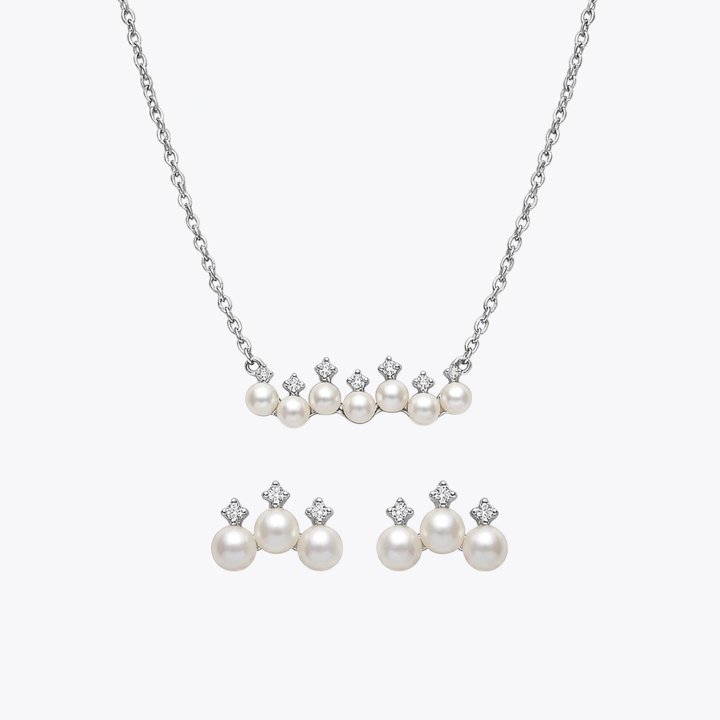 Alencia Royal Pearl Crown Set image 2