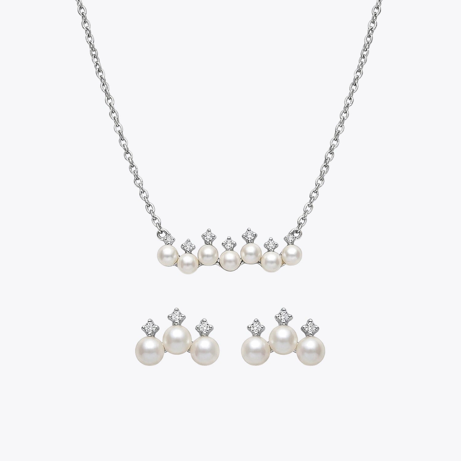 Alencia Royal Pearl Crown Set image 2