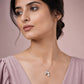 Pearl Peapod Silver Pendant Necklace image 1