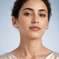 Blue Shell Starfish Stud Earrings image 1