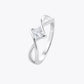 The Alencia Urban Serenade Princess Twist Ring image 2