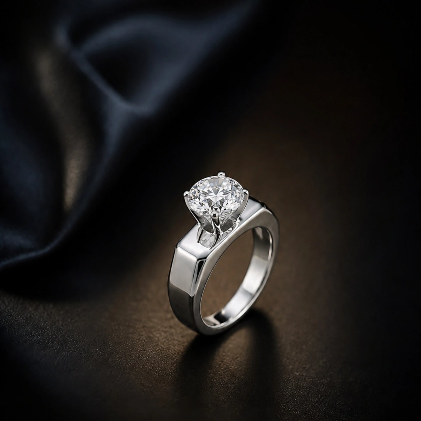 Celestial Solitaire Statement Ring image 0