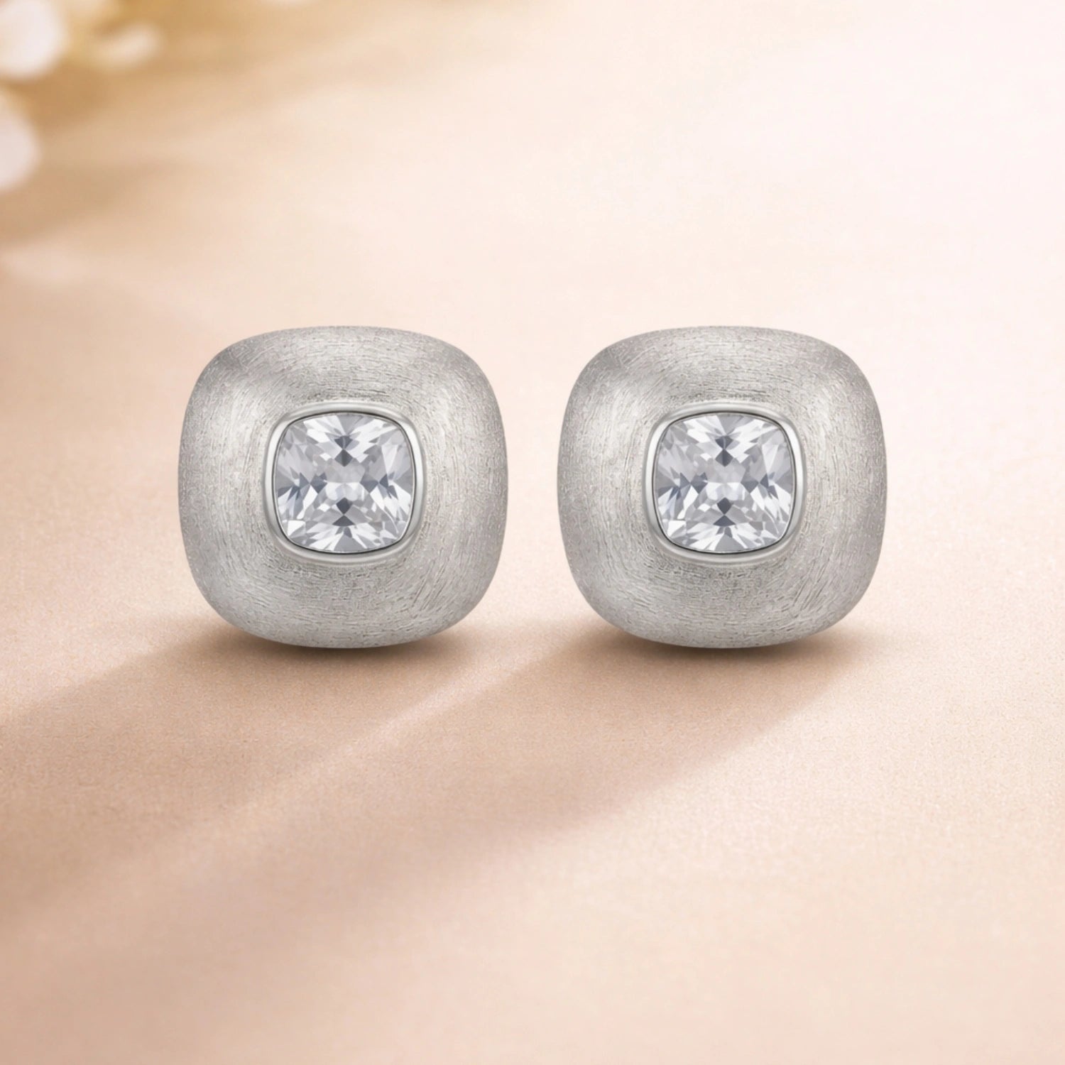 The Frost Crystal Cushion Studs image 0
