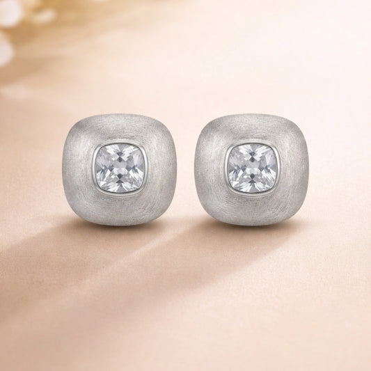 The Frost Crystal Cushion Studs image 0