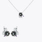 Alencia Midnight Bloom 925 Silver Set image 2