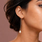 Pearl Chain Threader Earrings image 2