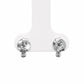 Pearl Teardrop Silver Stud Earrings