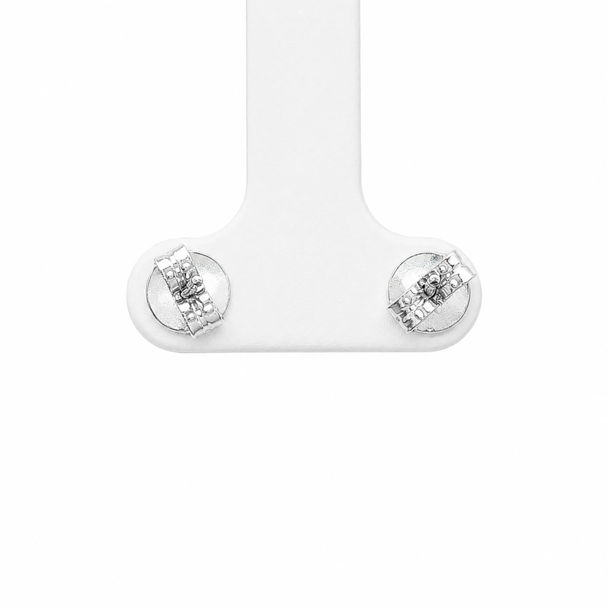 Pearl Heart Leaf Stud Earrings