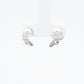 Butterfly Pearl Stud Earrings
