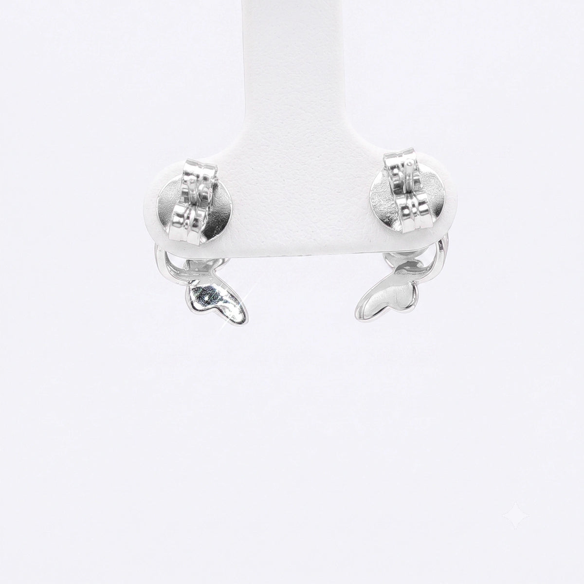 Butterfly Pearl Stud Earrings