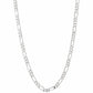 Alencia Heritage Figaro Silver Chain