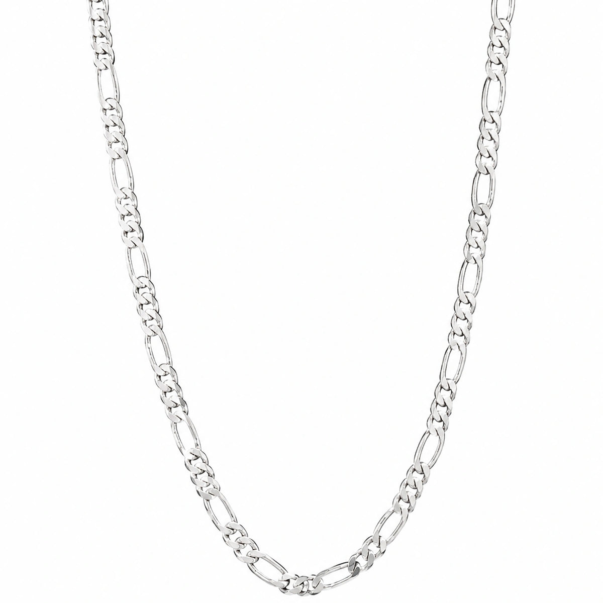 Alencia Heritage Figaro Silver Chain