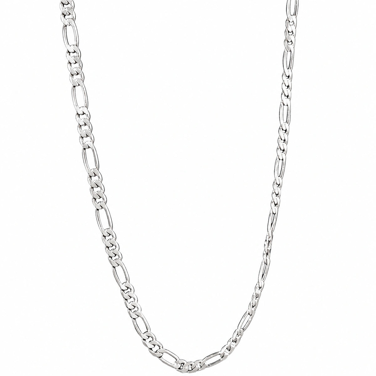 Alencia Heritage Figaro Silver Chain